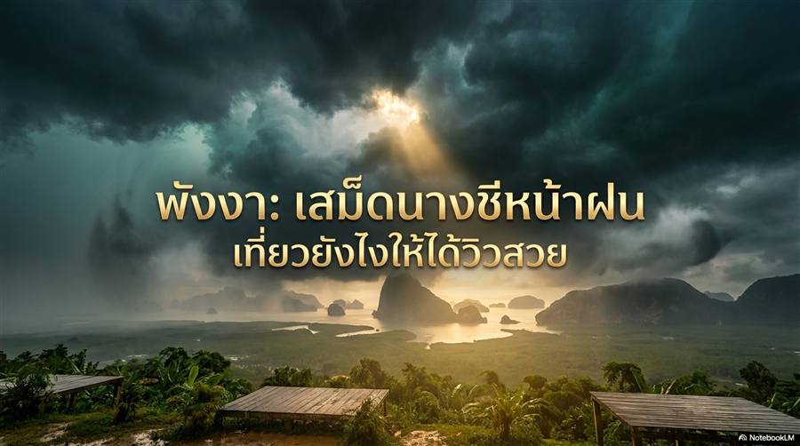 พังงา เสม็ดนางชี หน้าฝน