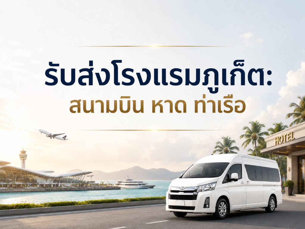 เหมารถตู้ภูเก็ตรายวัน พร้อมคนขับ